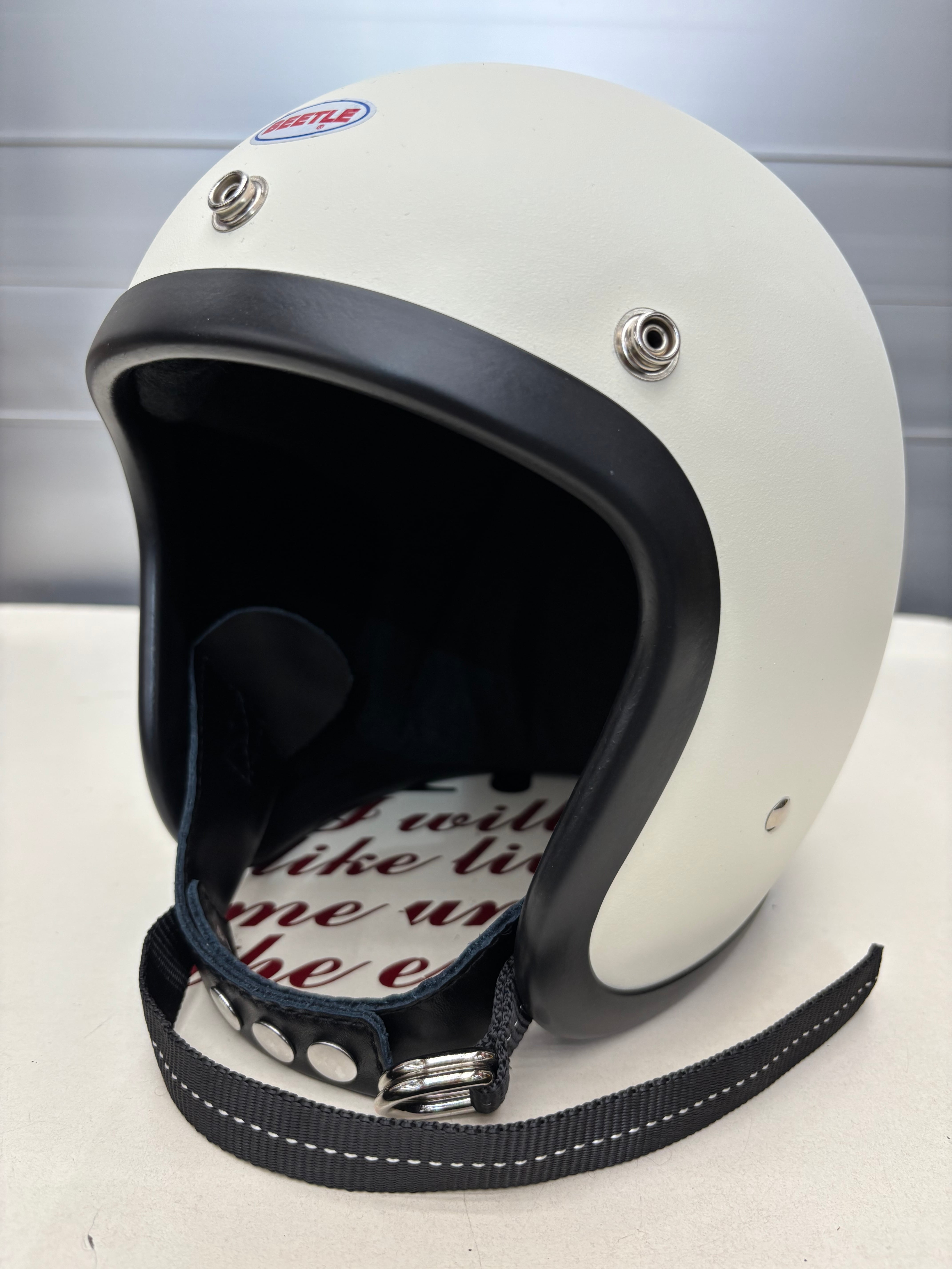 オーシャンビートル LAC マット アイボリー Wストラップ黒! 各サイズ有り SALE中! 送料無料!