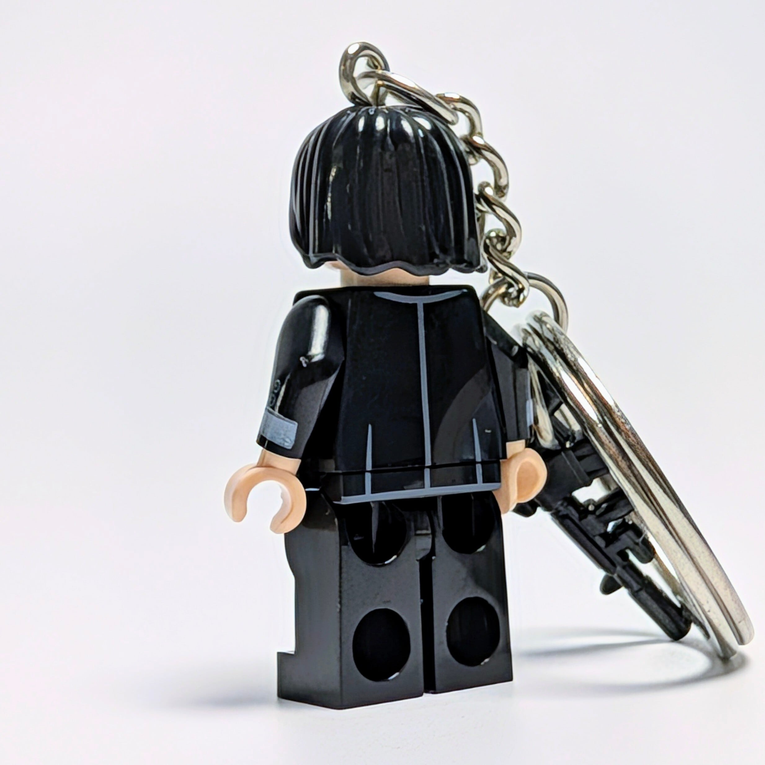 ★ブロックフィギュアキーホルダー★【 John Wick ( ジョン・ウィック ) 】 Johnathan Wick / ジョナサン・ウィック / キアヌ・リーブス 〚アメリカン雑貨 アメトイ〛