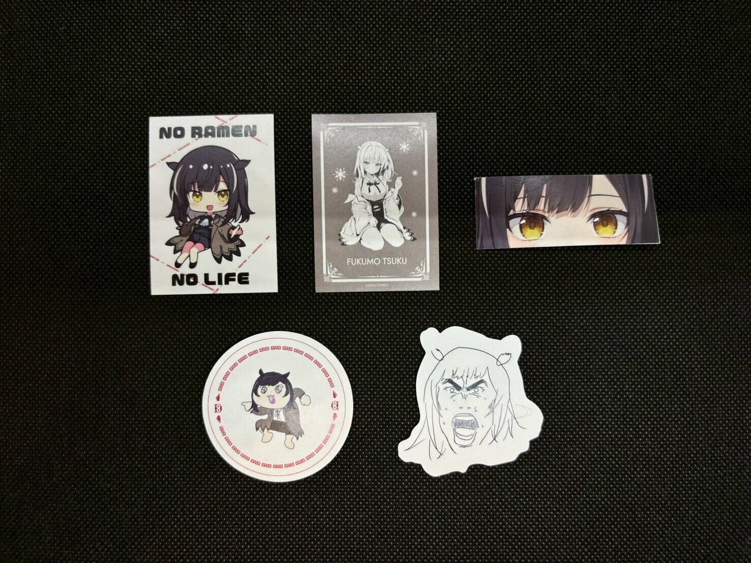 ふくもつくオリジナルステッカー Bセット | 劇団おとめた公式