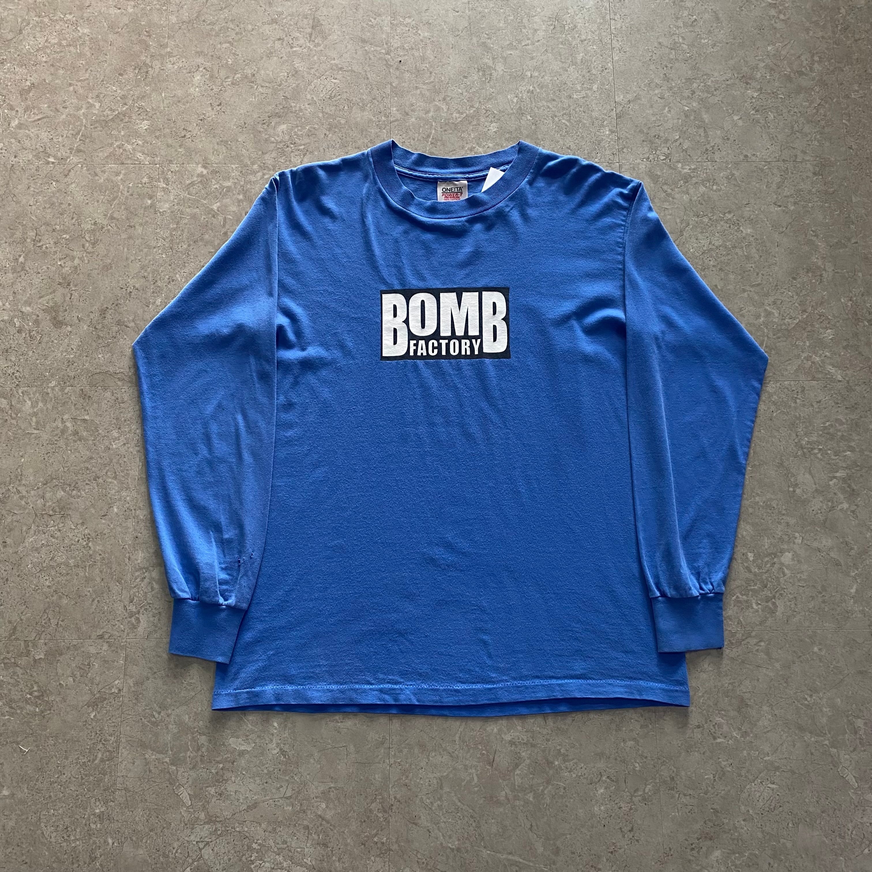 90s BOMB FACTORY logo L/S T-shirt【仙台店】