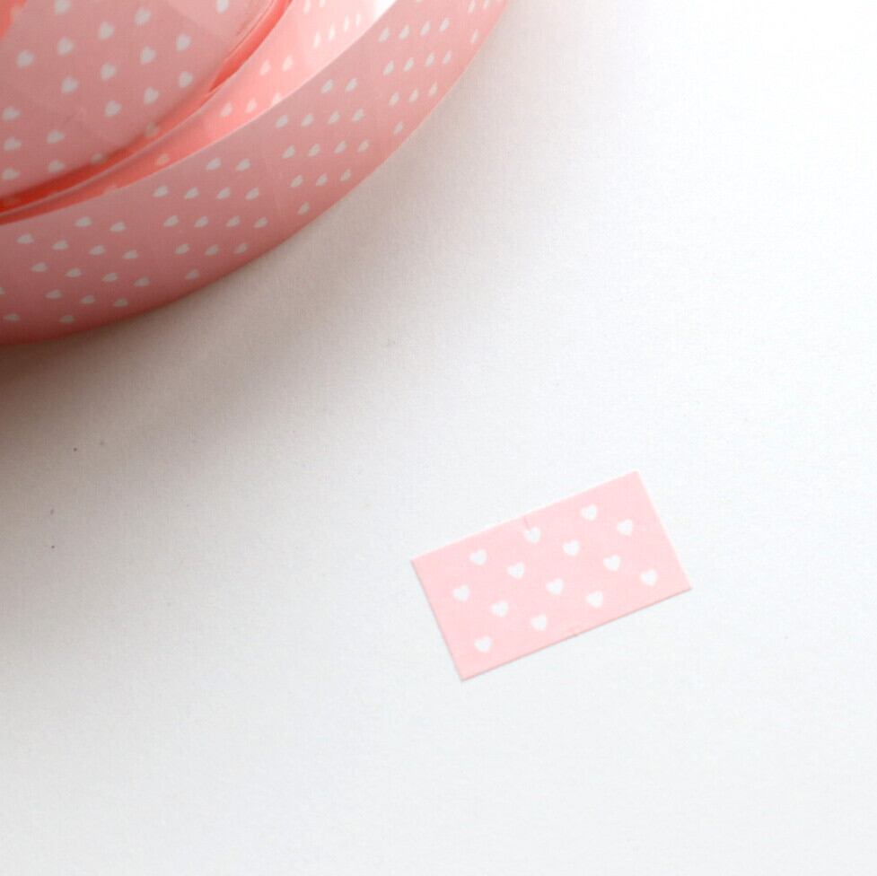 forme. ハート・サルモーネ 強粘着 ラベラーシール FO02