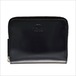 Round Zip Mini Wallet　Navy