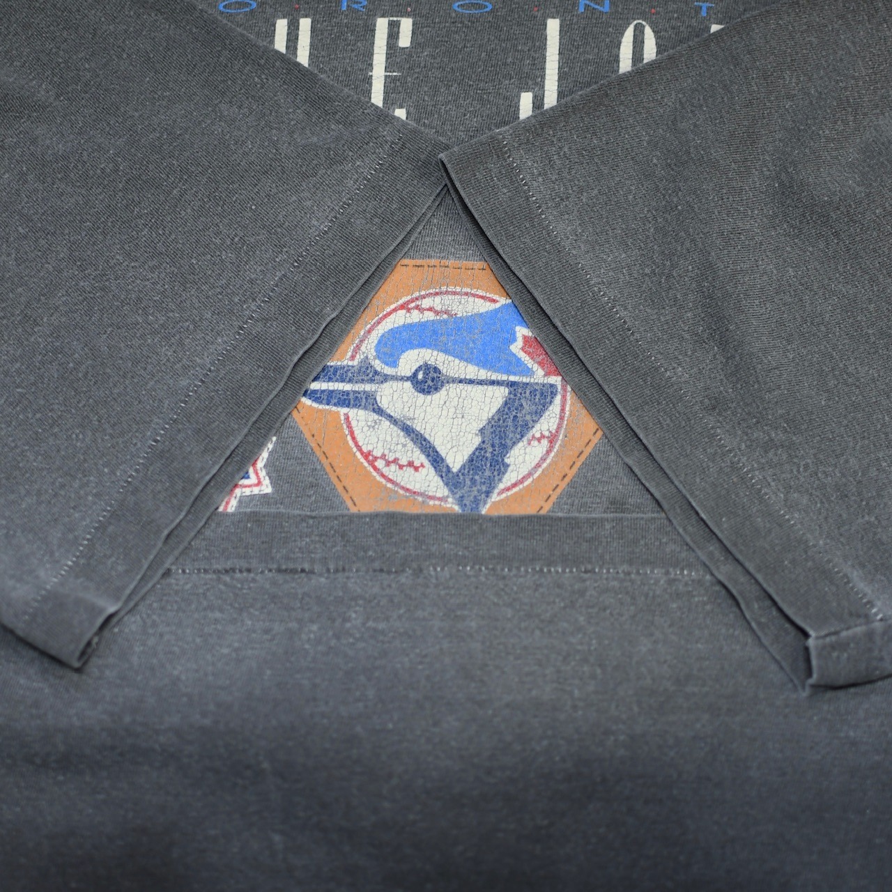 90's TORONTO BLUE JAYS fade print tee