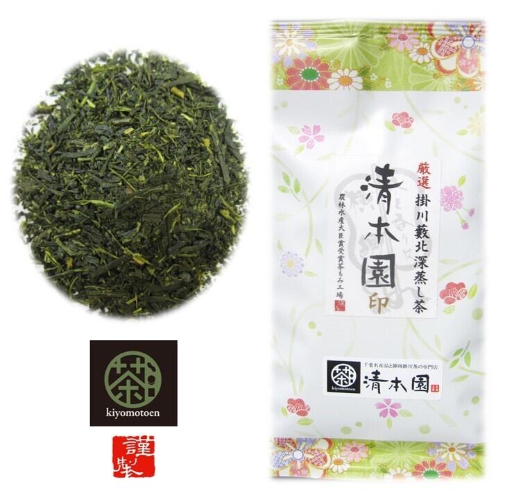 静岡掛川茶「清本園印」90g入り | kiyomotoen