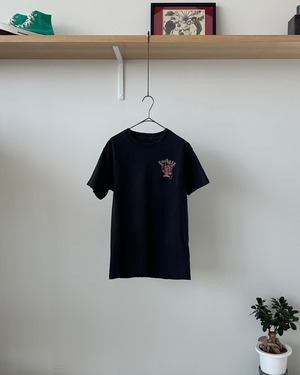 -LUCKY 13- Vintage 90-00s Red Devil Print T-Shirt
