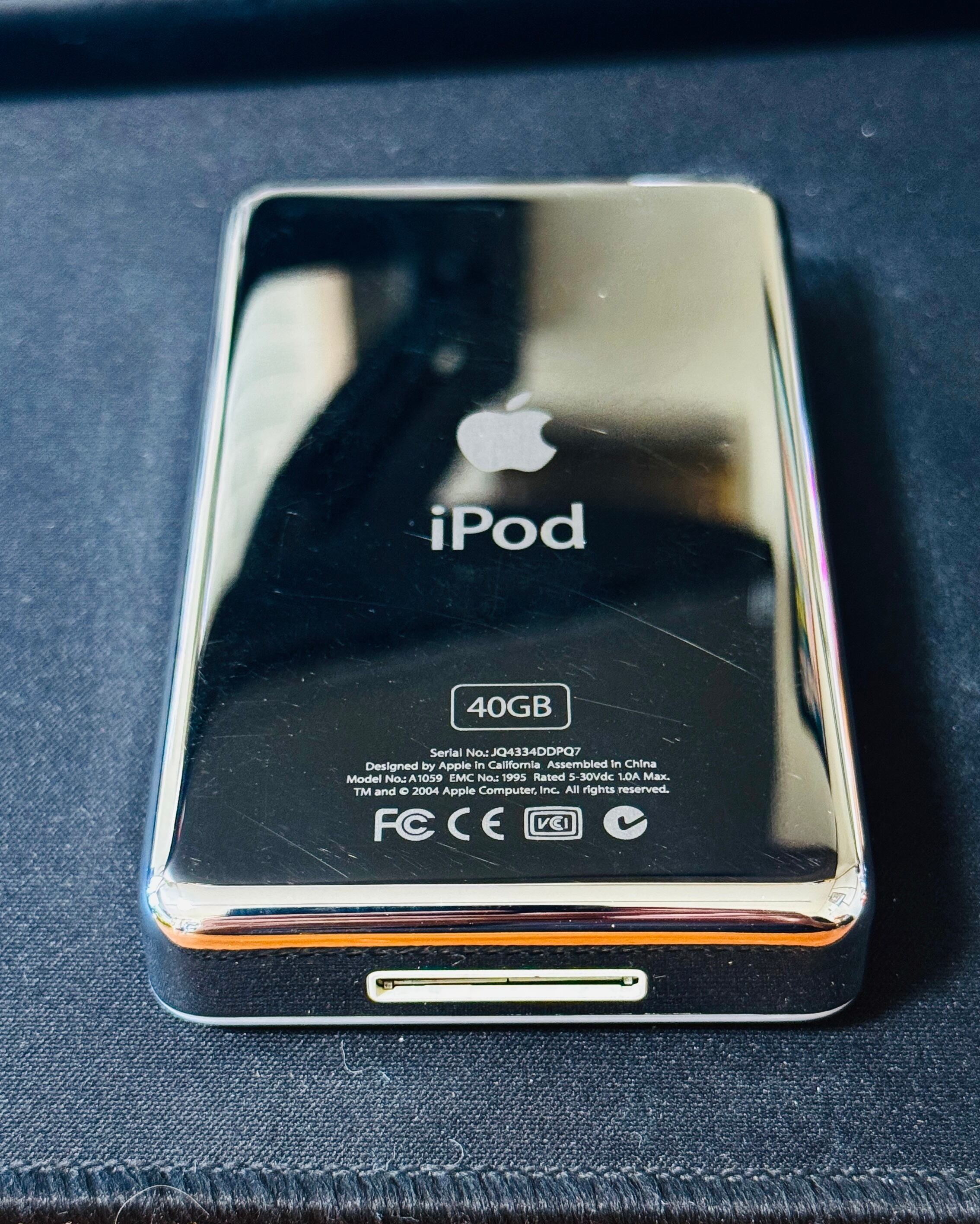Apple 第4世代 iPod 40GB A1059｜箱付き｜新品バッテリー交換済み