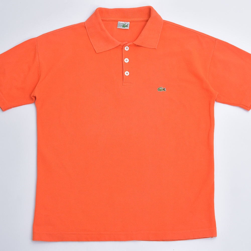 80sフランス製 LACOSTE ラコステ ポロシャツ サイズ6ヴィンテージ 70s 80s フランス製 フレンチラコステ Lacoste 半袖 1ポケット