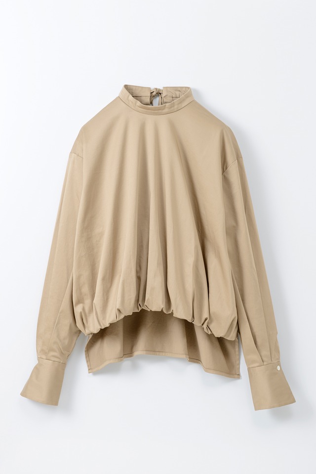 Balloon shirt　/beige