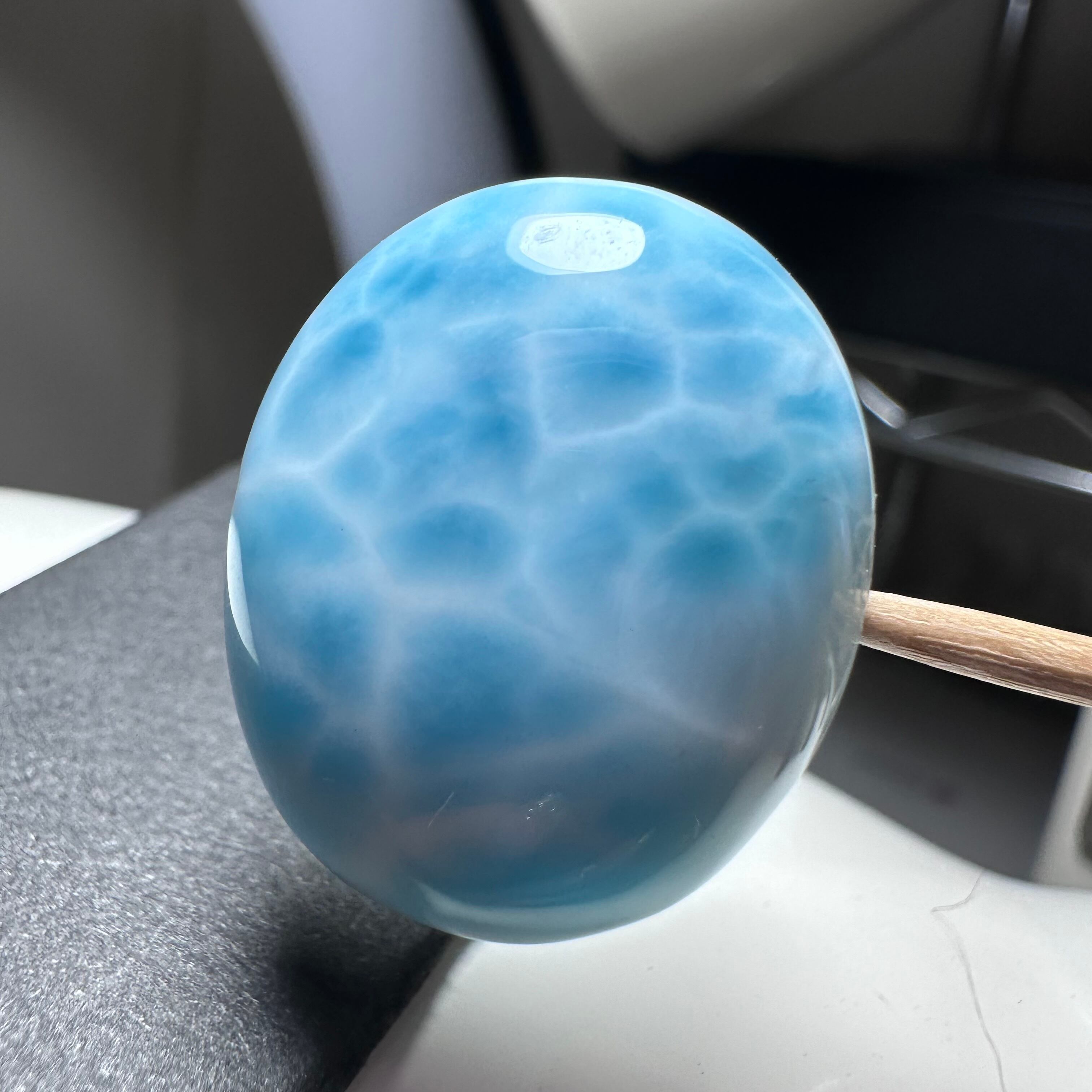 no.A42 ラリマー 貫通穴