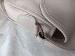 AMERICA 1990’s OLD COACH “Off white Leather” shoulder bag