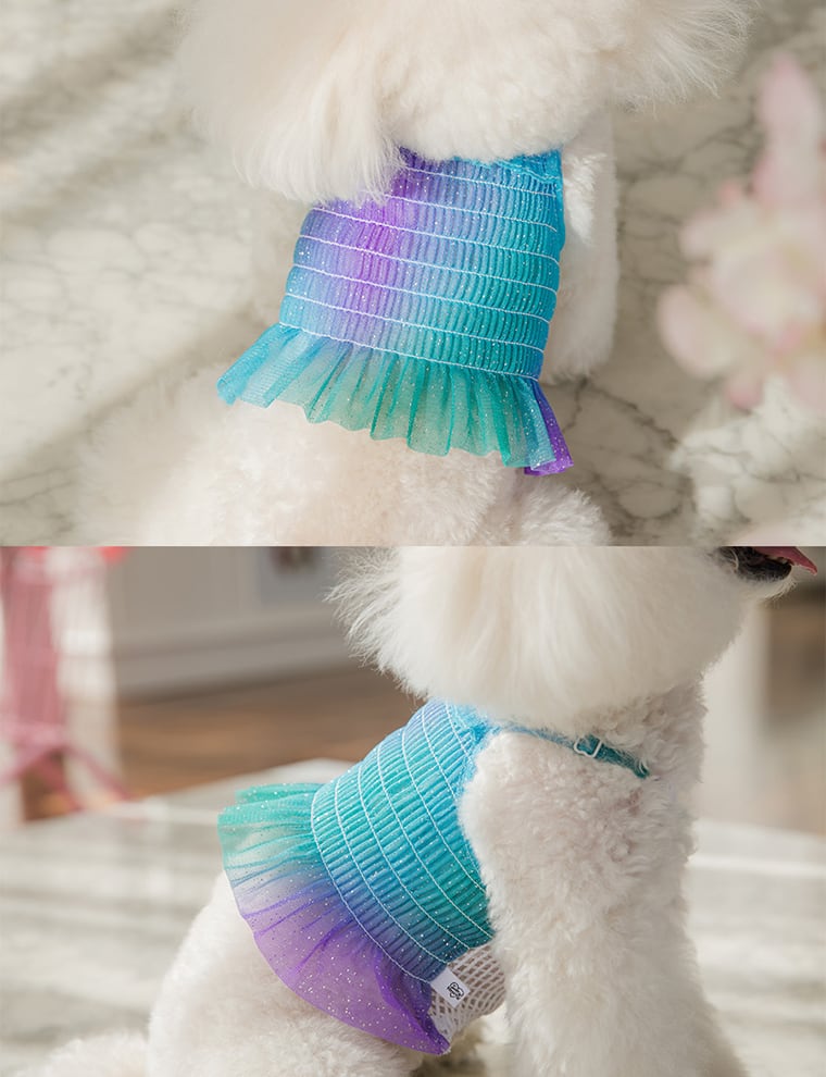 ハロークロップドトップス S ~ XL 2color  /  犬の服 犬服 新作 ショート丈 クロップド丈 涼しい 小型犬 中型犬 ペット洋服 ドッグウェア ペット用品