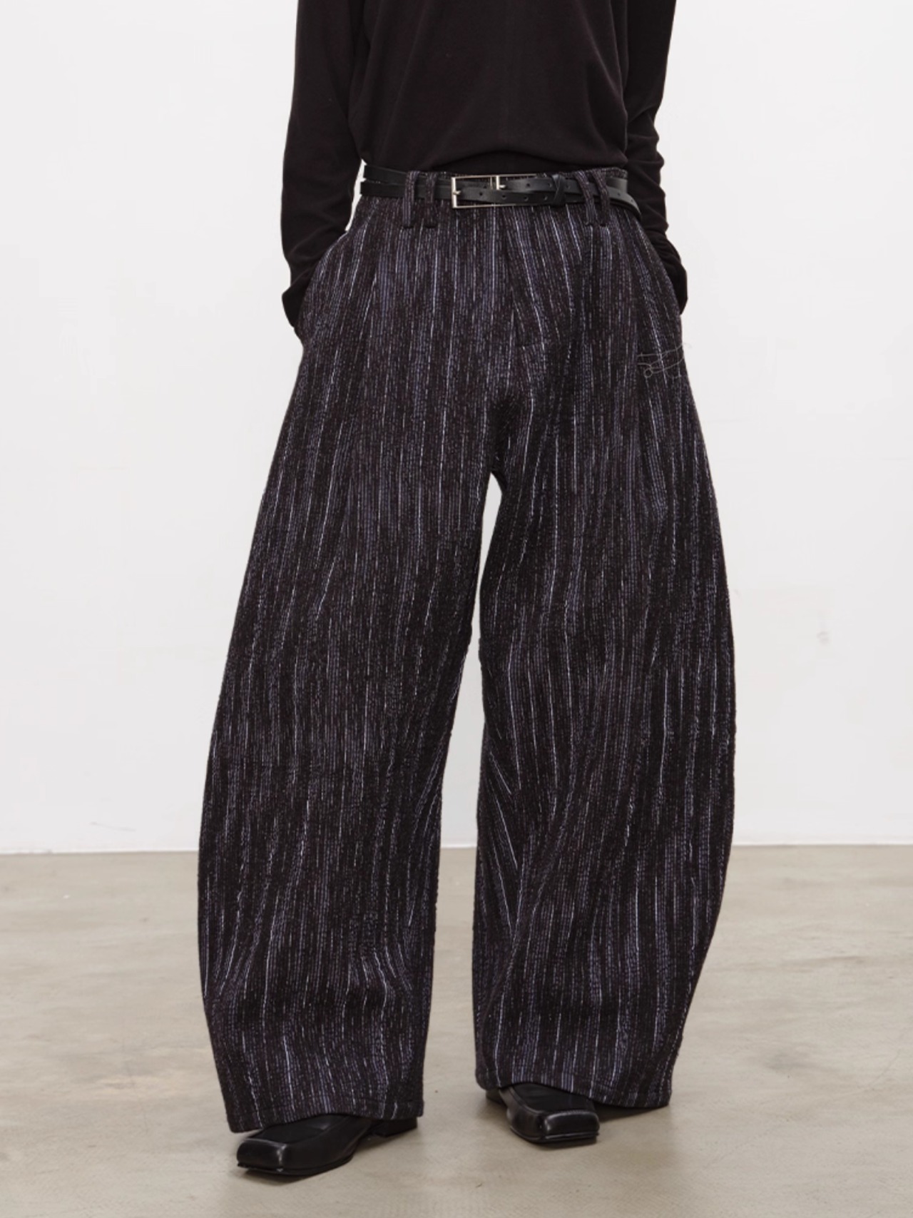 JCAESAR STUDIO Laced Square-Toe Shoes