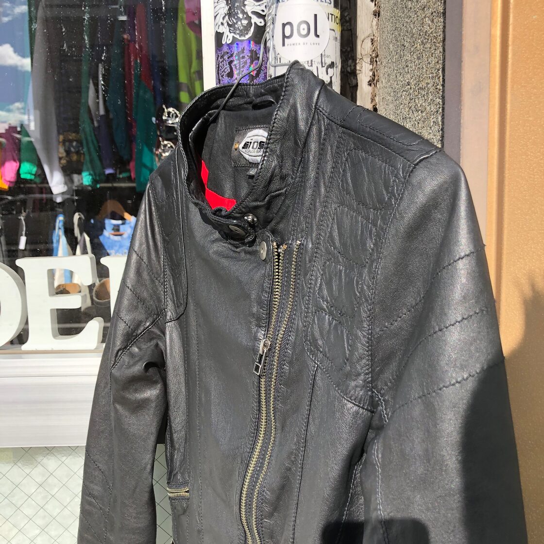 siosi lamb leather riders jacket made in Spain | PAY ID