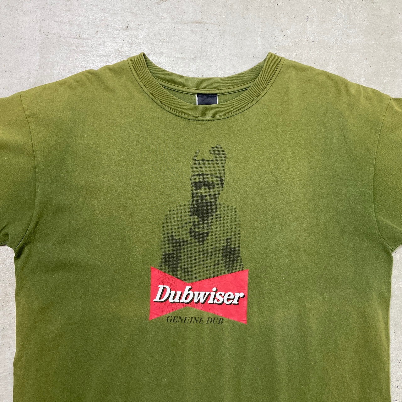 00年代 Dubwiser レーベル アドバタイジングプリントTシャツ メンズL 