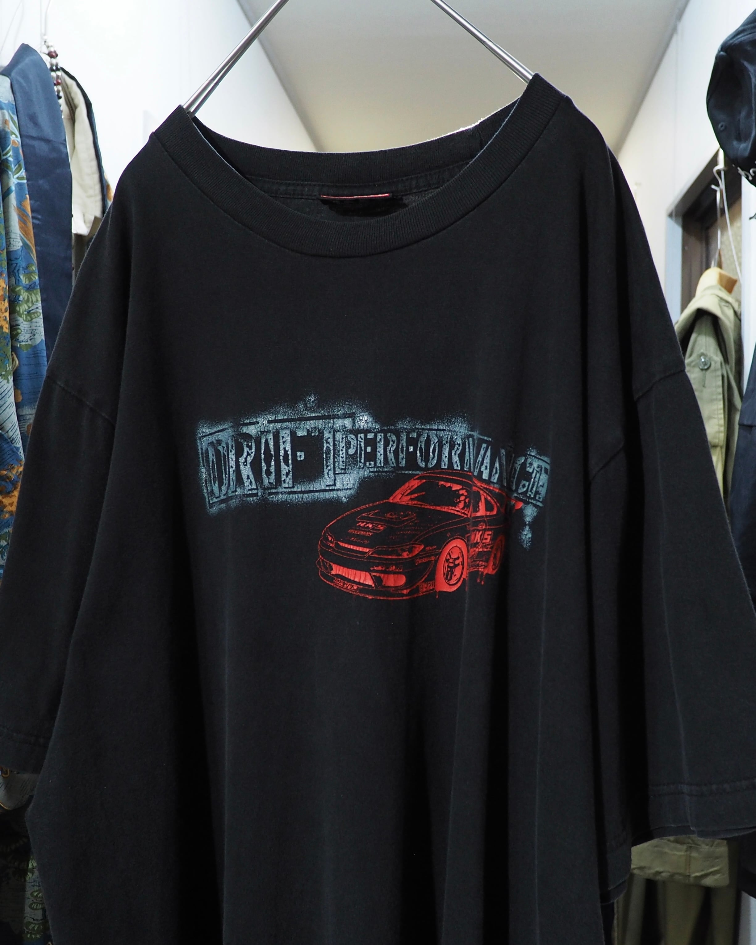 " HKS Hyper Silvla RS-2 " printed Black SS Tee