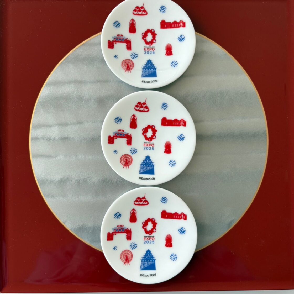 大阪関西万博　ミャクミャク　九谷焼豆皿　8個セット 2025 大阪関西万博 ミャクミャク 九谷焼 豆皿の通販 by n's shop