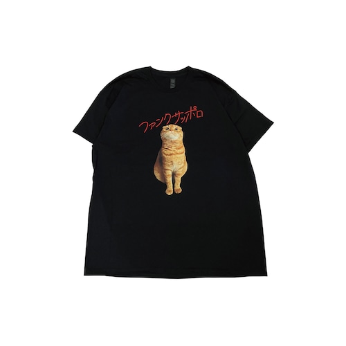 【受注販売/送料込み】赤黒にゃんTシャツ