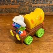 セサミストリート グローバー ダンプカー ミニカー ダイキャスト Sesami Street grover MU-303
