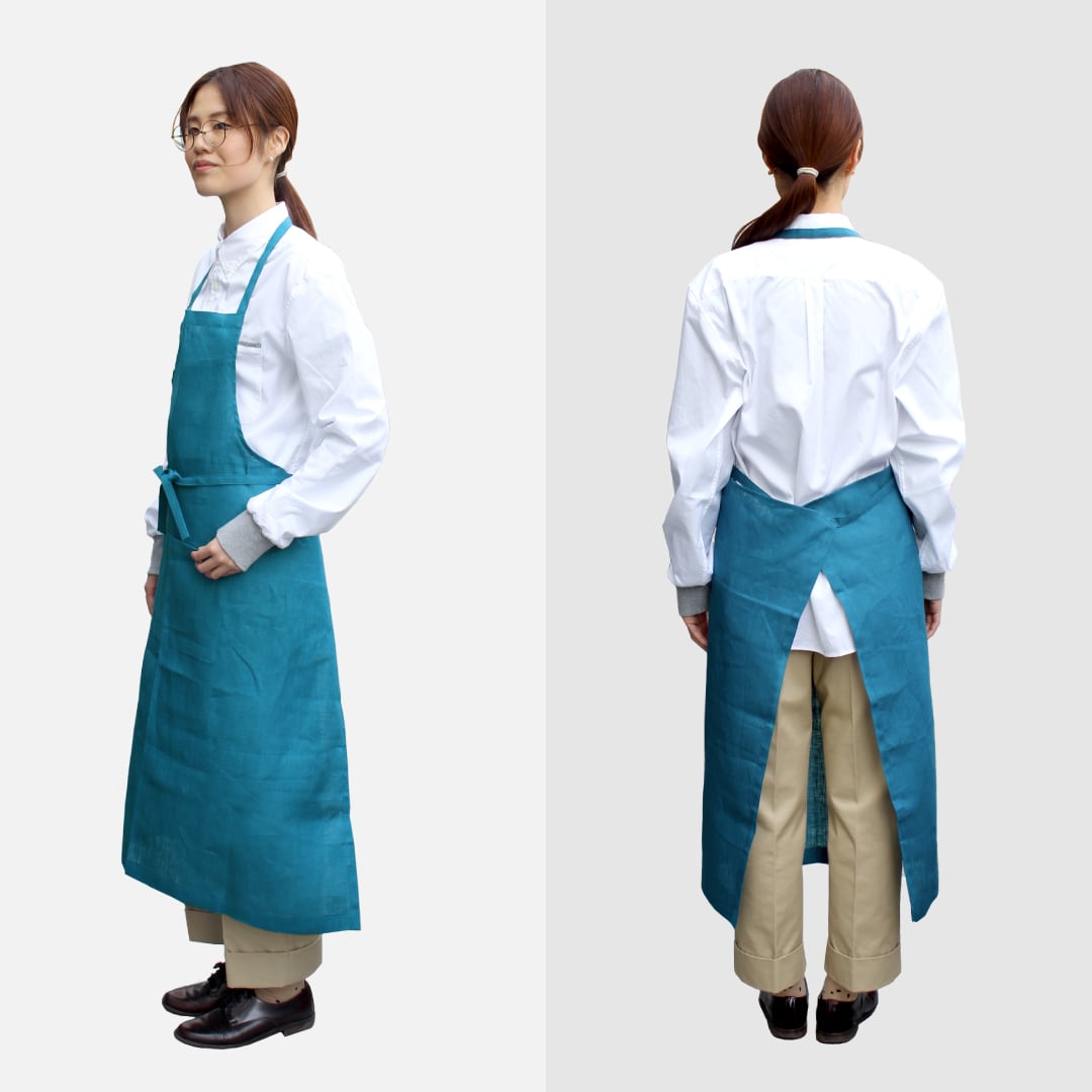 fog linen work 別注カラーフルエプロン【ANGERS Original】 | ANGERS
