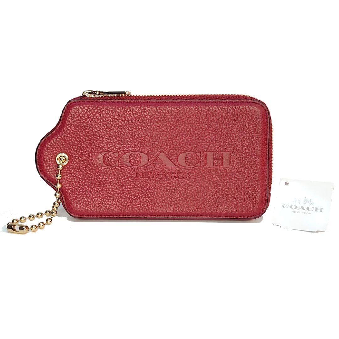 SALE！】COACH コーチ タグ型ポーチ マルチファンクションケース タグ