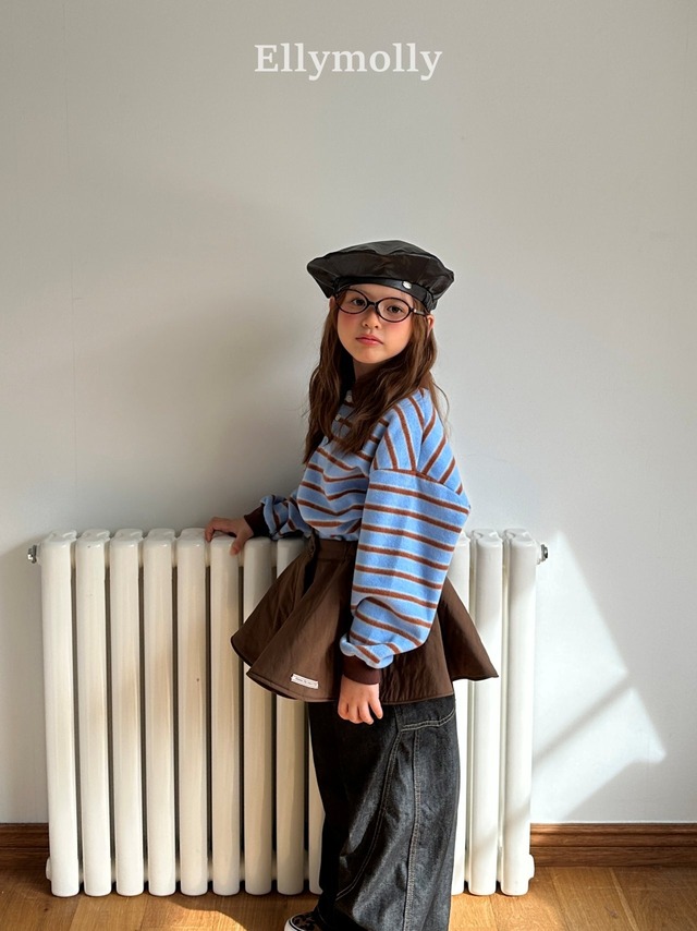 予約 Pom Pom Snow Collar T [ Elly molly ]