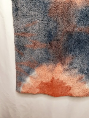 藍染&ベンガラ染めの腹巻&ネックウォーマー