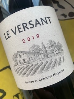 ル・ヴェルサン  2019　ファミーユ・ミジャヴィル　赤ワイン