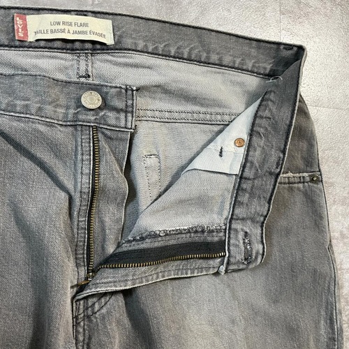 【W36 L34】levi's 先染ブラック リーバイス 507 517類型 詳細写真8