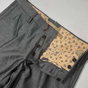 美品 INCOTEX インコテックス スラックス パンツ 30 /グレー/メンズ