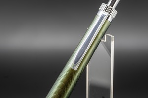 【日本が誇る銘木】 屋久杉 漆 翠煙 silver BP