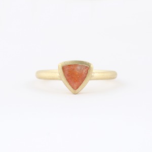 Naturel sunstone ring