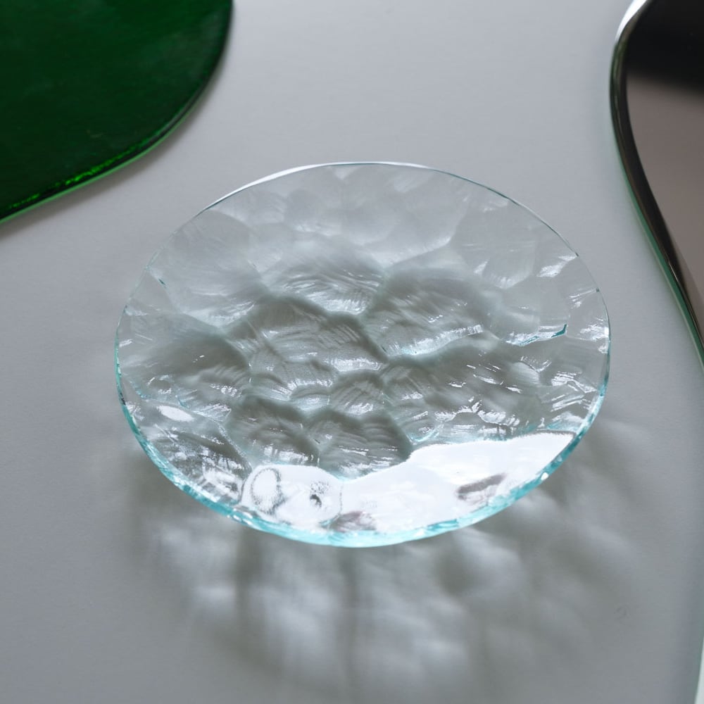 モニュメント】ガラスのうつわ 直径 11cm 厚み4mm | ガラスのうつわ
