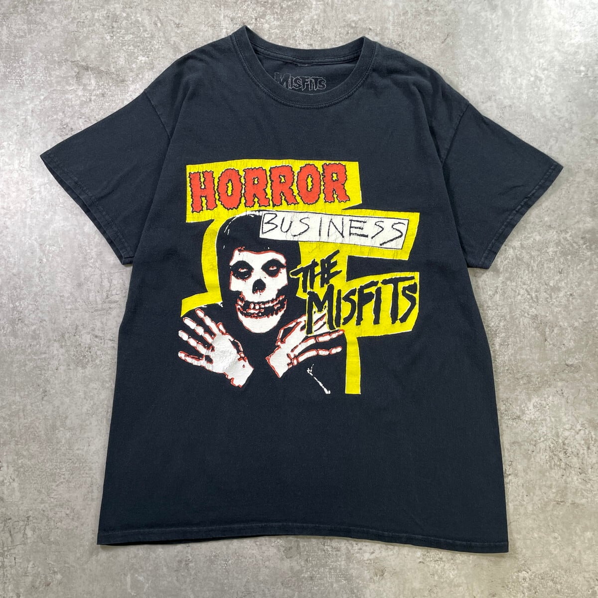 THE MISFITS ミスフィッツ HORROR BUSINESS バンドTシャツ メンズL