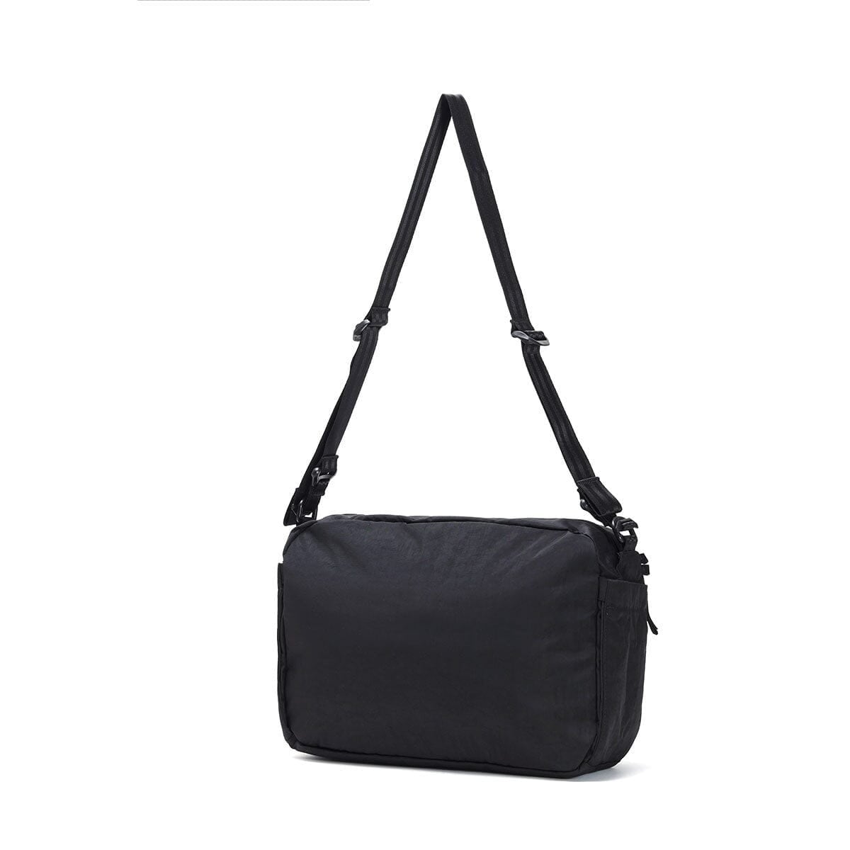 PAC SHOULDER 12L - BLACK CRINKLE【CHROME】 | FIT TWO[フィットツー