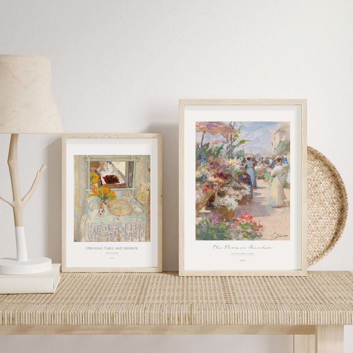 ピエール・ボナール 化粧台と鏡 アートポスター 名画 絵画 ポスター