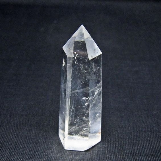 水晶 六角柱 ポイント 置物 一点物 142-11183