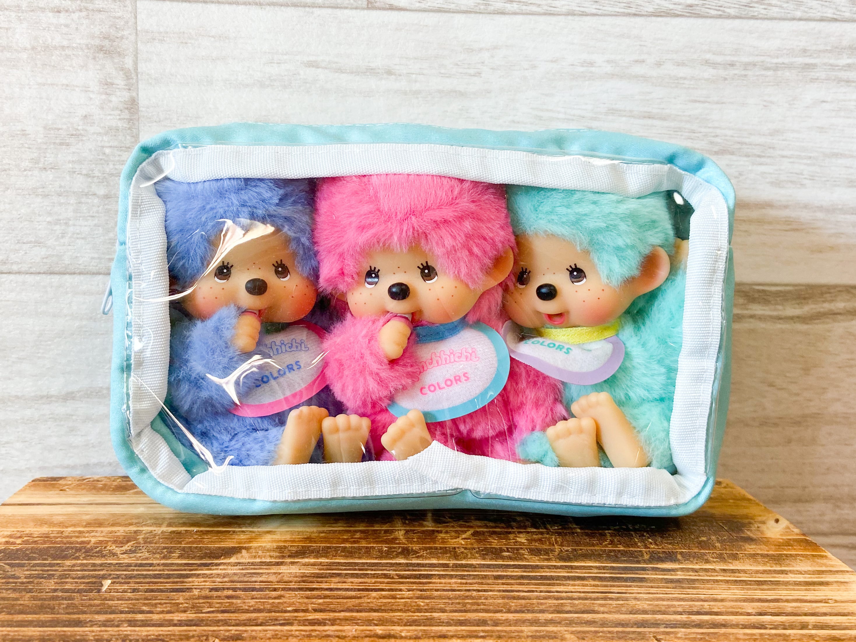 レトロフォト モンチッチ スクエアぬいポーチ | burlyオフィシャル通販