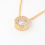ダイヤモンド デザイン ネックレス K18 / G / SI2 / 0.310ct / 0.060ct