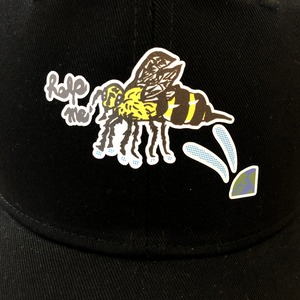 Free bee ( 自由なハチ ) キャップ ブラック