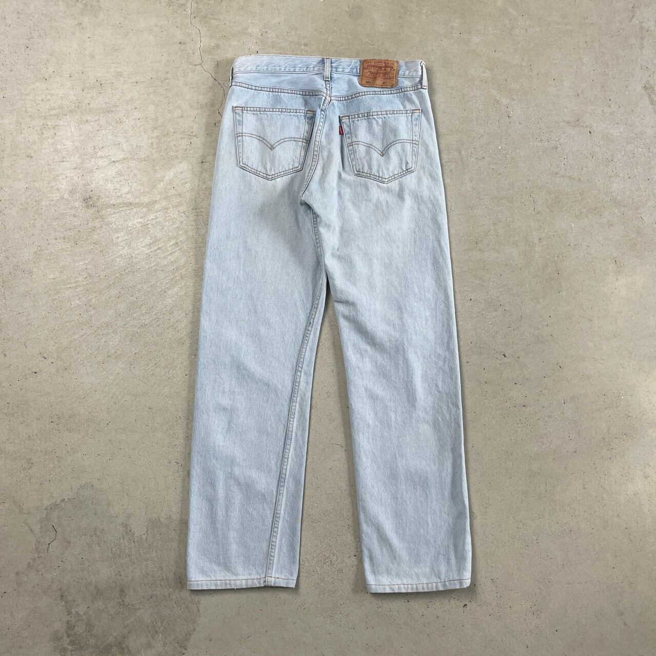 90年代 フランス製 Levi's ユーロリーバイス 501 ストレートデニム