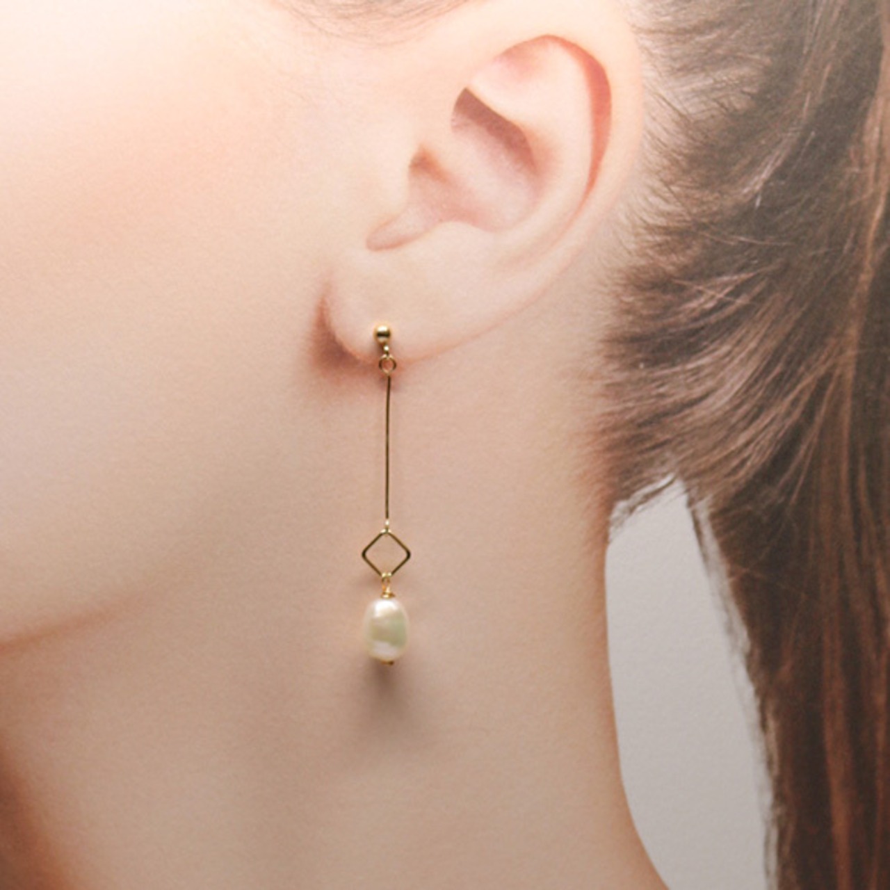 在庫限り K14gf 1粒淡水パール ラインピアス&イヤリング sl3_6_20200507pe02-sl3_6_20200507pp01