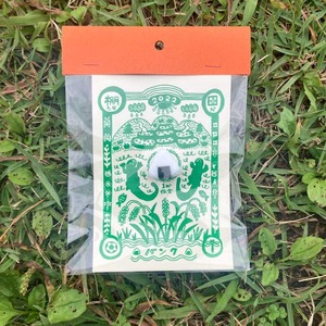 棚田バンクを応援する　おにぎりピンバッチ