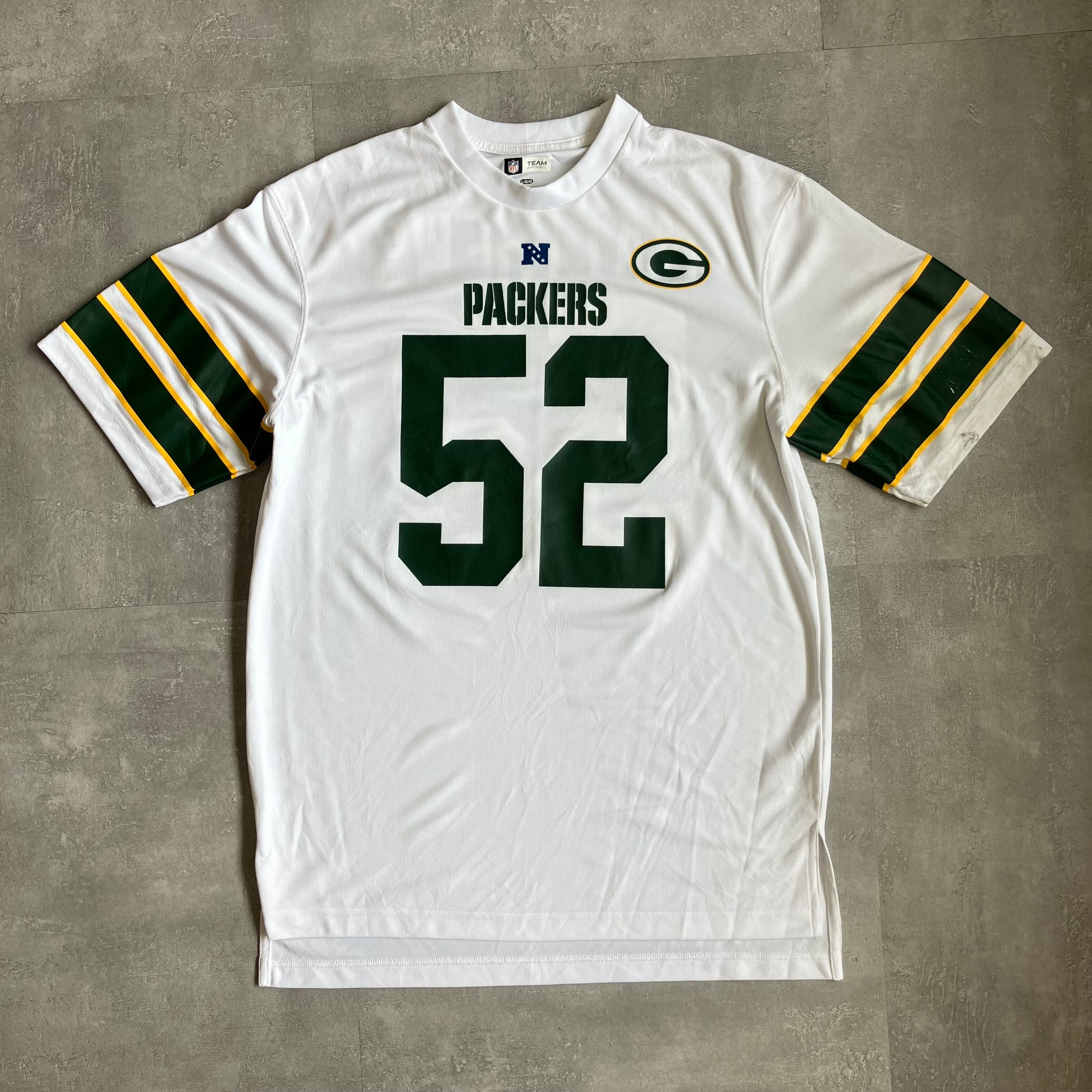 《L size》NFL Packers ゲームシャツ No.3567