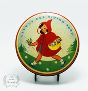 英国 Wilkin's RED BOY TOFFEE/赤ずきんちゃんのトフィー缶 【sa621】