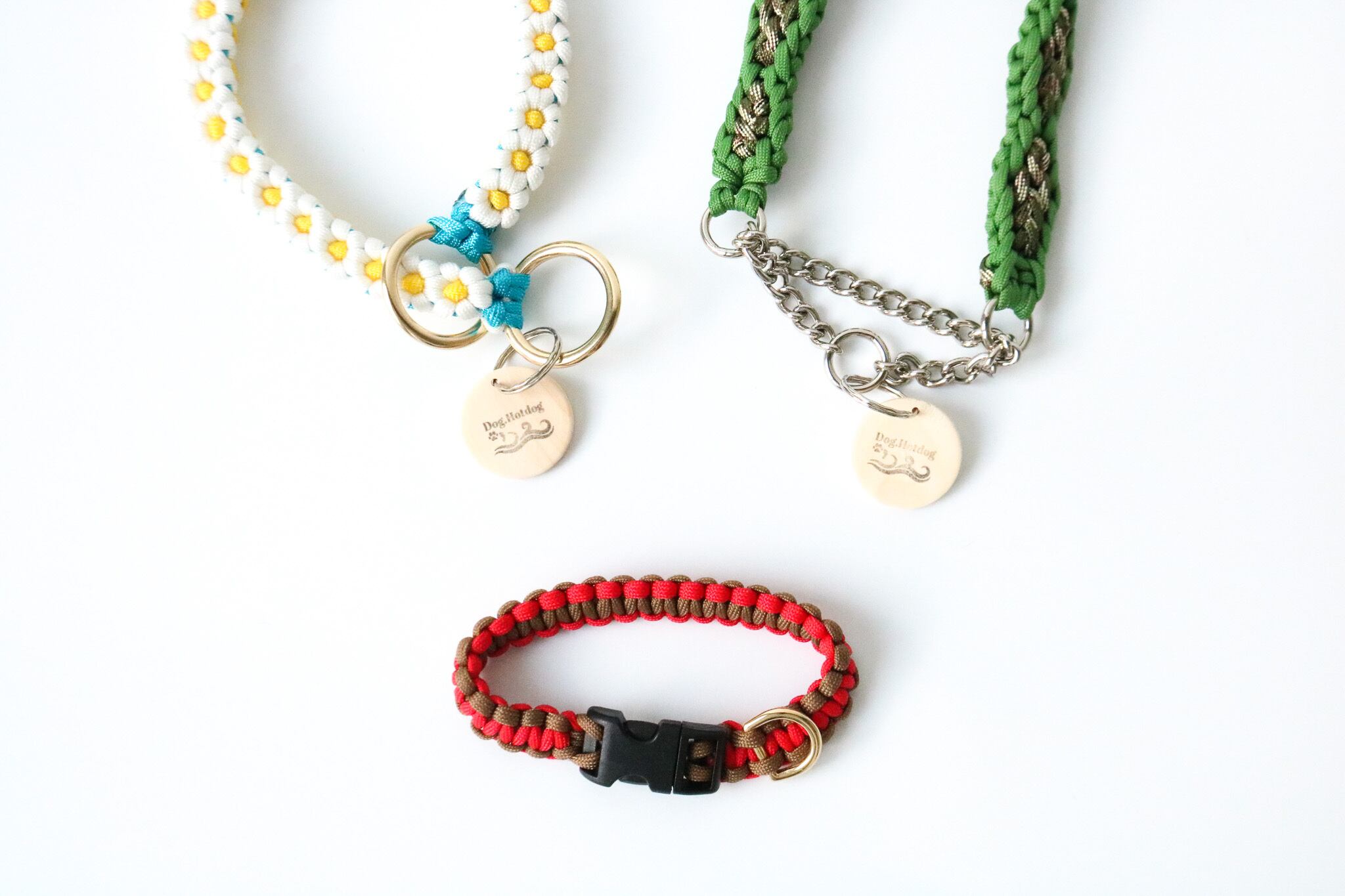 さくら パラコード首輪 | Dog.Hotdog