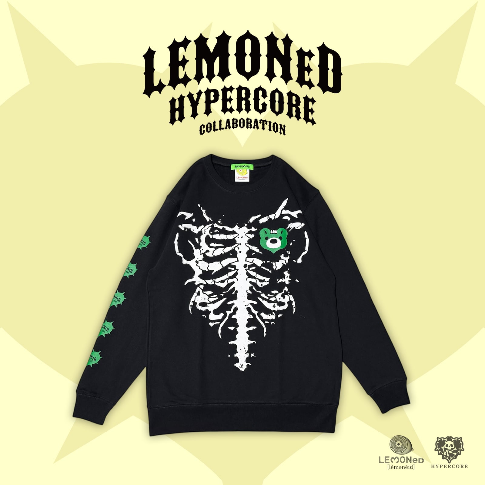 【新品　未使用品】LEMONeD ハイパーコア Tシャツ ホワイト LEMONed ONLINE SHOP