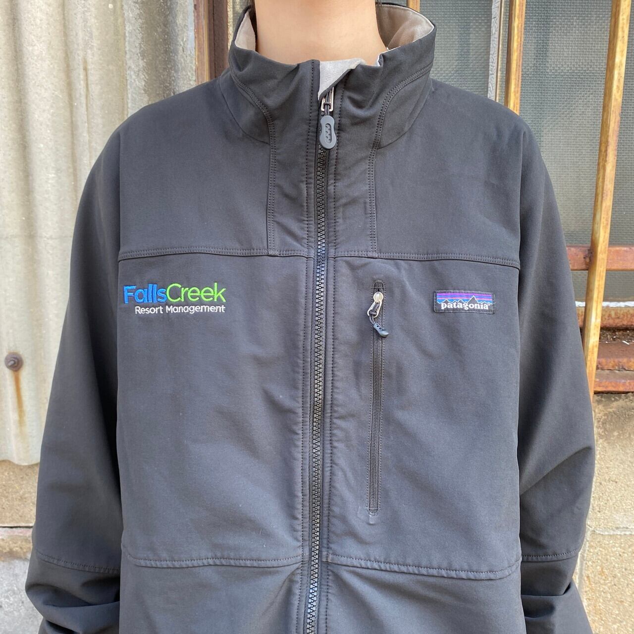 20T7371 Patagonia ウォームアップジャケット　アウトドア　古着 patagonia - patagonia パタゴニア ウォームアップジャケット