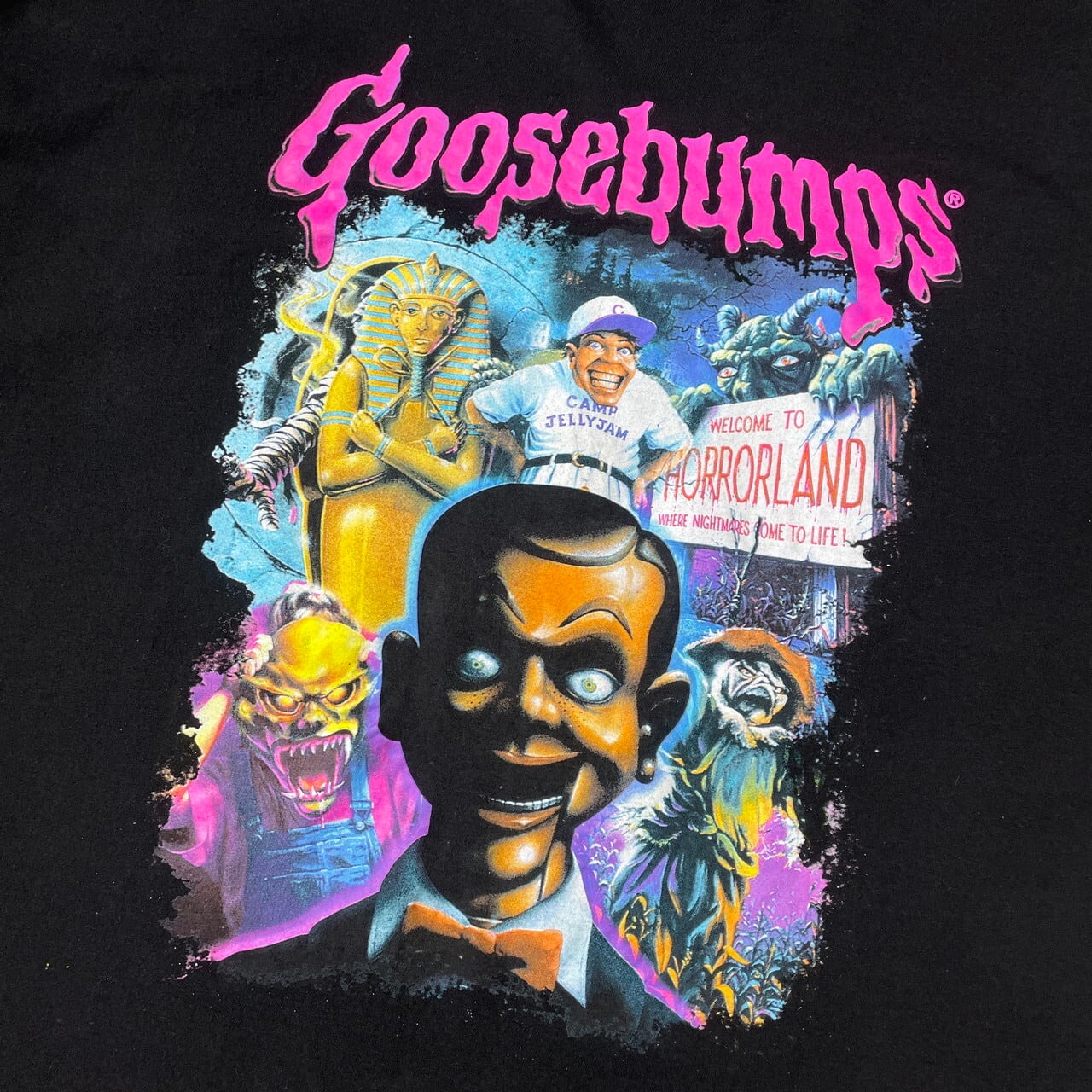 GOOSEBUMPS グースバンプス ホラー小説 プリントTシャツ メンズ3XL 