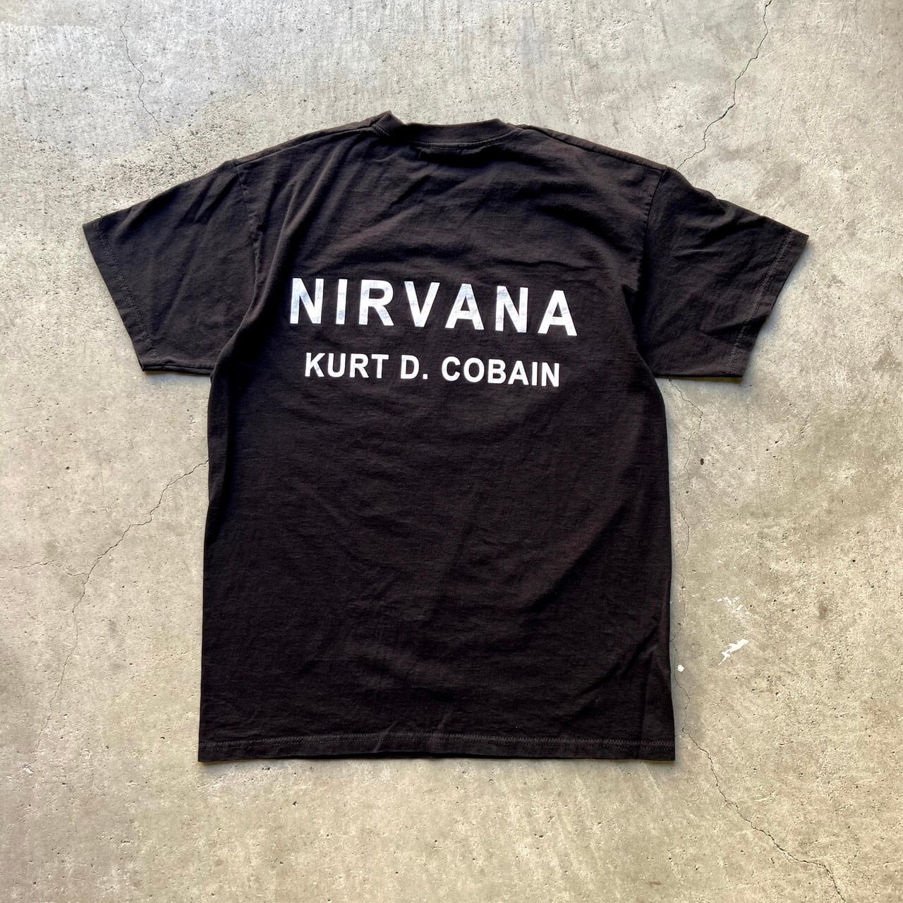 vintage NIRVANA  カートコバーン　ラグランスリーブ tシャツ