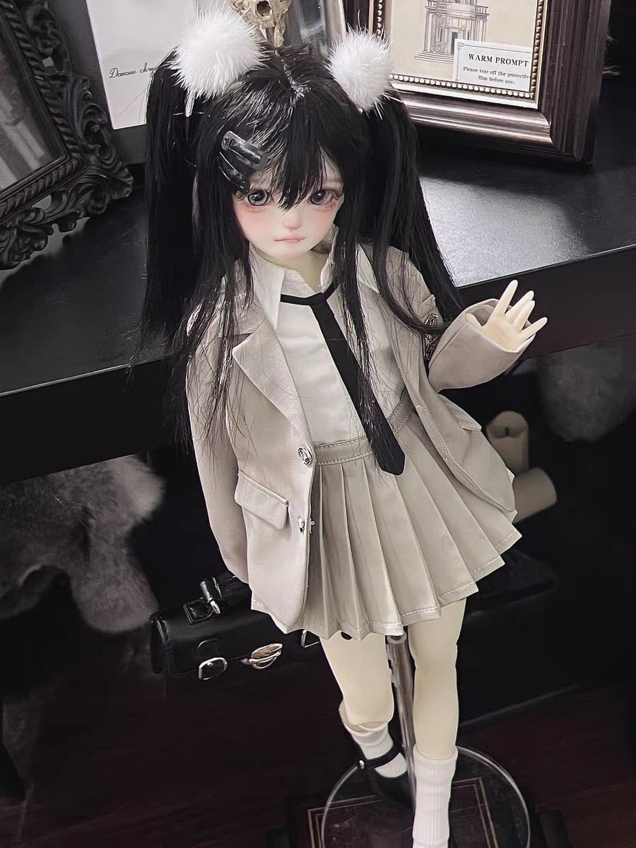 衣装セット！制服 学生 学生服 洋服 服 BJD 球体関節人形 1/4 MDD MSD